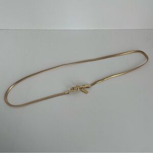 Luxury Vintage Italian Gold Chain Belt
